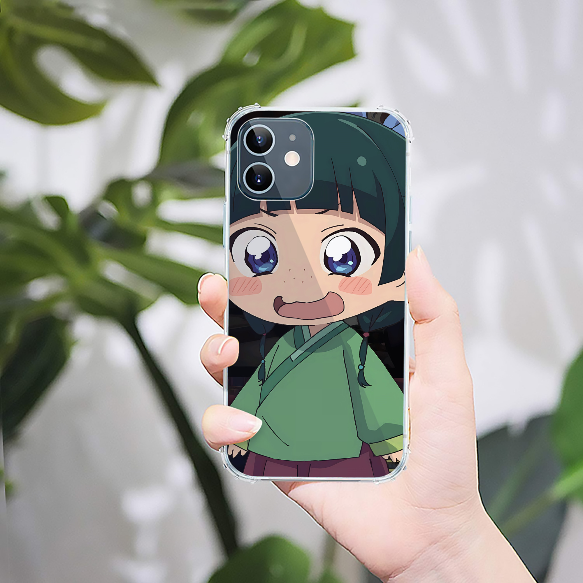 （画像用） 薬屋のひとりごと The Apothecary Diaries 【iPhone 12シリーズ対応】透明スマホケース（クリアソフトケース）